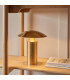 Ascoli Glass Floor Lamp Antique Brass Plate & Clear Cut Glass 3x E14-3