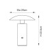 Ascoli Glass Floor Lamp Antique Brass Plate & Clear Cut Glass 3x E14-9