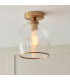 Pillaro Table Lamp Brushed Aged Brass Plate & White Marble E27-3