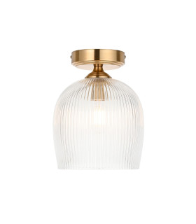 Pillaro Table Lamp Brushed Aged Brass Plate