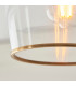 Pillaro Table Lamp Brushed Aged Brass Plate & White Marble E27-7