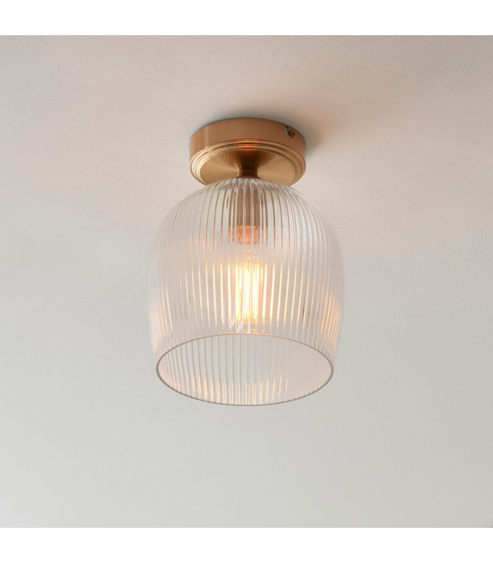 Pillaro Table Lamp Brushed Aged Brass Plate