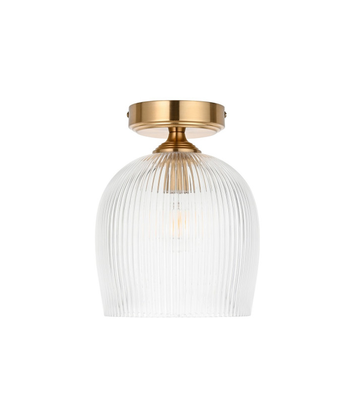 Pillaro Table Lamp Brushed Aged Brass Plate