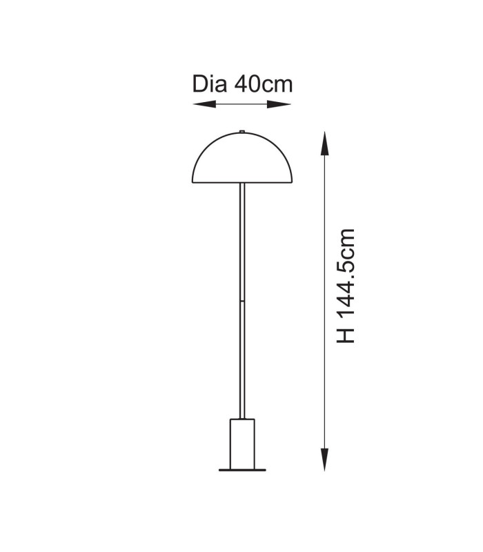 Pillaro Table Lamp Brushed Aged Brass Plate & White Marble 10W LED E27-7