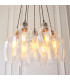 Livorno Cluster Pendant Ceiling Light Bright Nickel Plate & Clear Glass 7 x 10W LED E27-4