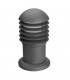 1 Light Small Outdoor Bollard Light Urban Grey IP44, E27 - 1