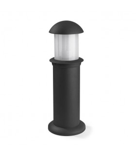 1 Light Medium Outdoor Bollard Light Urban Grey IP44, E27 - 1