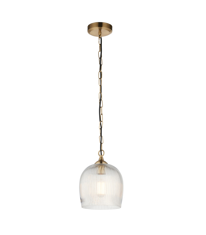 Pillaro Table Lamp Brushed Aged Brass Plate & White Marble E14-8