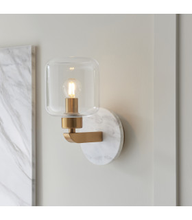 Livorno Cluster Pendant Ceiling Light Bright Nickel Plate & Clear Ribbed Glass 13x E27-2