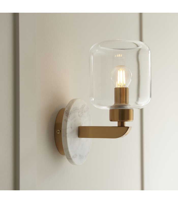 Livorno Cluster Pendant Ceiling Light Bright Nickel Plate & Clear Ribbed Glass 13x E27-3