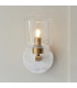 Livorno Cluster Pendant Ceiling Light Bright Nickel Plate & Clear Ribbed Glass 13x E27-4