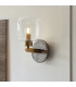 Livorno Cluster Pendant Ceiling Light Bright Nickel Plate & Clear Ribbed Glass 3x E27-4