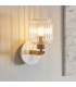 Livorno Cluster Pendant Ceiling Light Antique Brass Plate & Clear Ribbed Glass 7x E27-2
