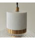 Livorno Cluster Pendant Ceiling Light Antique Brass Plate & Clear Ribbed Glass 3x E27-5