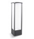 1 Light Outdoor Tall Bollard Light Urban Grey IP44 - 1