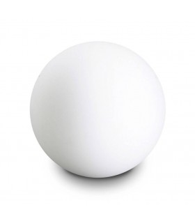 1 Light Small Outdoor Lamp Matt White IP44, E27 - 1