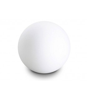 1 Light Medium Outdoor Lamp Matt White IP44, E27 - 1