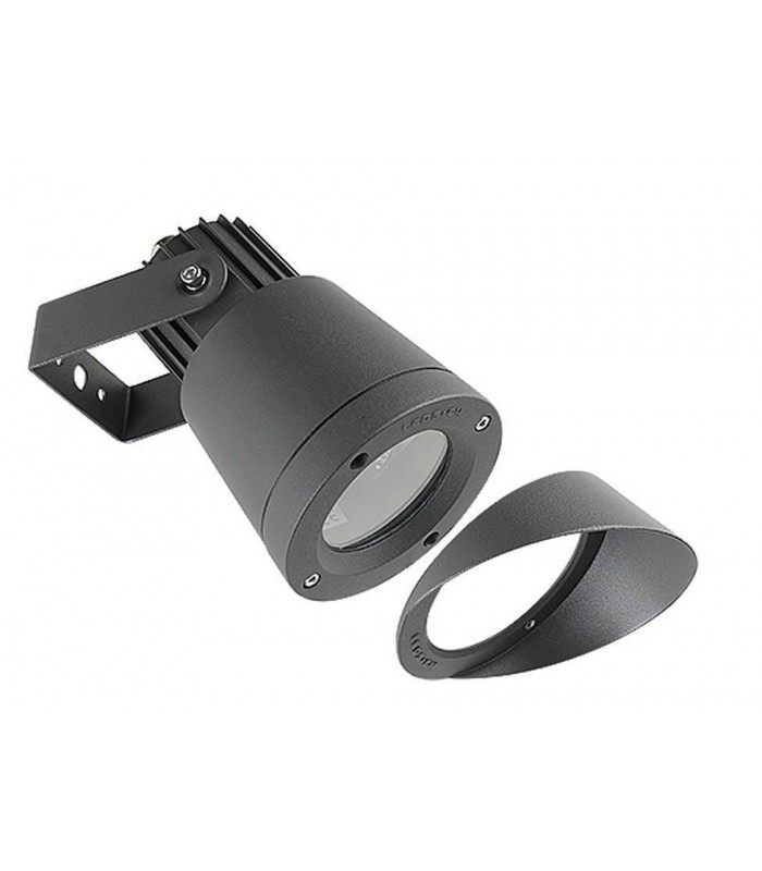 1 Light Outdoor Spotlight Urban Grey IP65, GU10 - 1