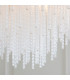 Anistoria Pendant Ceiling Light Brushed Aged Brass Plate & Clear Glass 5x E14-5