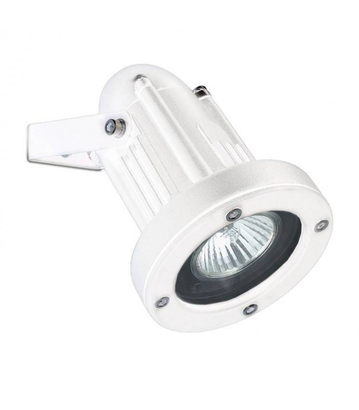 1 Light Outdoor Spotlight White IP65, GU10 - 1