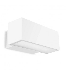 2 Light Outdoor Wall Light White IP65 - 1