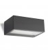 1 Light Outdoor Wall Light Urban grey IP44 - 1