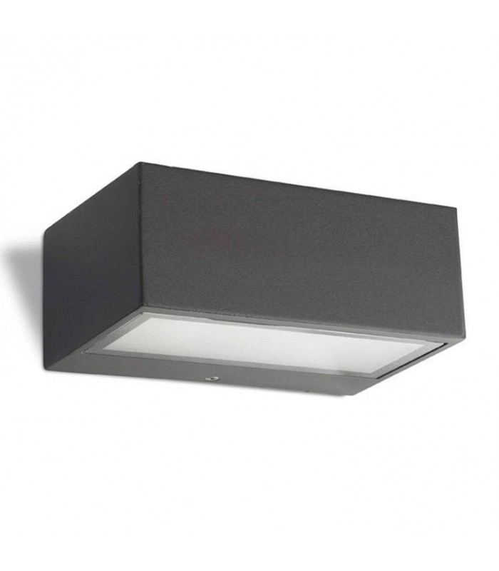 1 Light Outdoor Wall Light Urban grey IP44 - 1