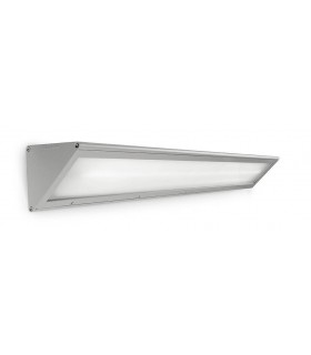 1 Light Outdoor Wall Light Grey IP65 - 1