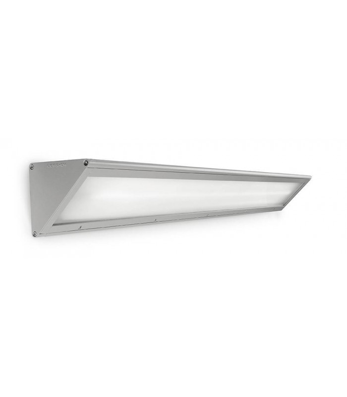 1 Light Outdoor Wall Light Grey IP65 - 1