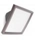 2 Light Outdoor Wall Light Grey IP65, E27 - 1