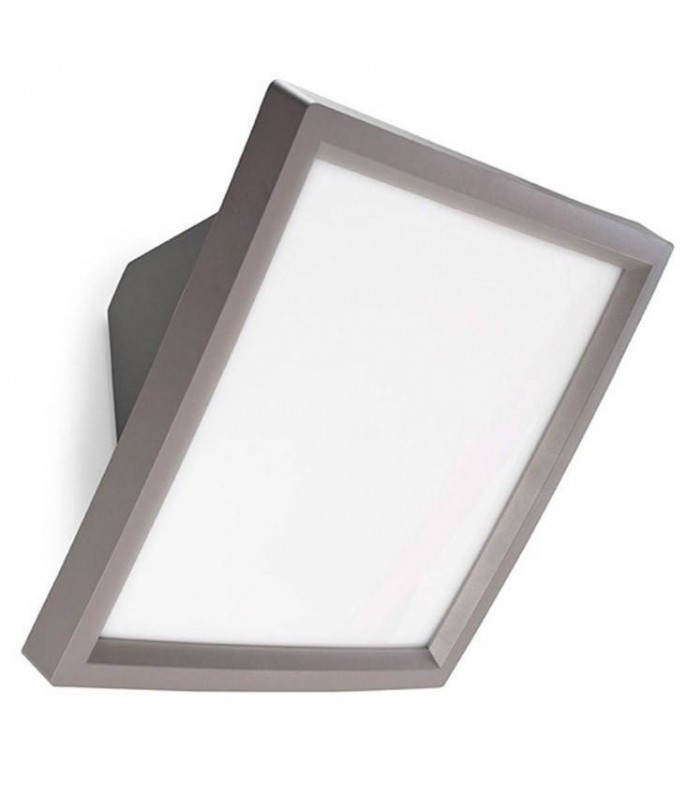 2 Light Outdoor Wall Light Grey IP65, E27 - 1