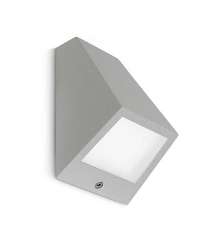 LED Outdoor Small Wall Light Grey IP54 - 1