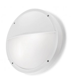 2 Light Outdoor Wall Light White IP65, E27 - 1