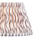 Bobble Olive Green Glaze Table Lamp with Pearl Grey Fabric Ripple Shade 25cm B22-8