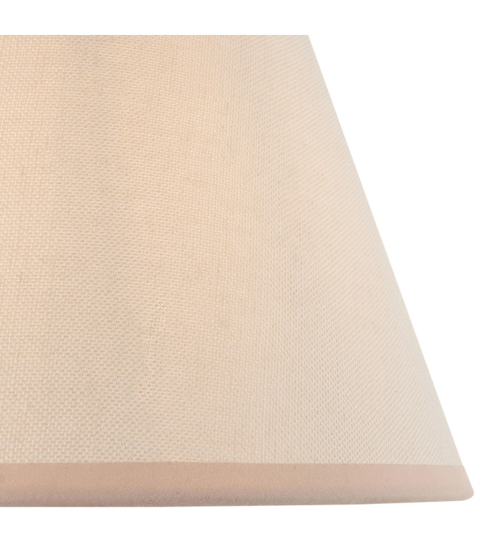 Myrtle Cotswold Green Table Lamp with Vintage White Fabric Ivy Shade 25cm B22-6