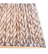 Borello Ivory Crackle Glaze Table Lamp with Pearl Grey Fabric Leaf Shade 35cm B22-8