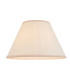 Layered Leaf Ivory Crackle Glaze Table Lamp with Vintage White Fabric Ivy Shade 30cm B22-9