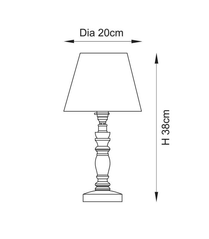 Bibury Satin Cotswold Green Paint Table Lamp with Cotswold Green Fabric Zigzag Shade 20cm B22-10