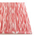 Higgledy Gloss Cotswold Green Paint Floor Lamp with Coral Pink Fabric Ikat Shade 35cm E27-8