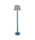 Higgledy Gloss Marlin Blue Paint Floor Lamp with Marlin Blue Fabric Ripple Shade 35cm E27-1