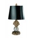 1 Light Table Lamp Black, Gold, E27 - 1