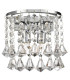 Hanna Indoor Wall 2 Light Chrome with Crystals G9_Main