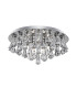 Hanna 6 Light Ceiling Semi Flush Light Chrome with Crystals G9_Main