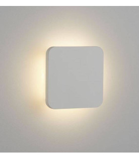 Gypsum LED Indoor Marker Wall Light Paintable Recessed White Plaster_Main