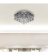 Hanna 8 Light Ceiling Semi Flush Light Chrome with Diamond Crystals G9_Room