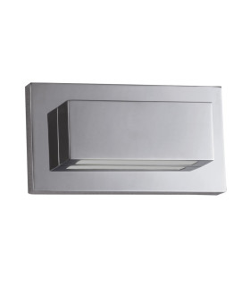 LED Up Down Indoor Wall 2 Light Chrome_Off
