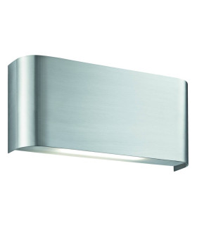 LED Indoor Up / Down Wall Lamp Satin Silver_Main