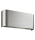 LED Indoor Up / Down Wall Lamp Satin Silver_Off
