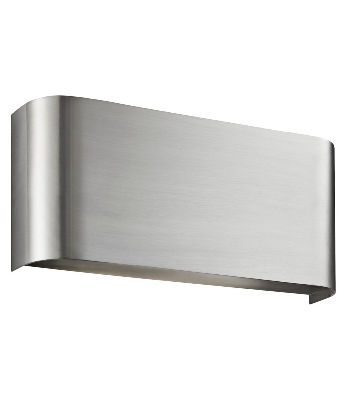 LED Indoor Up / Down Wall Lamp Satin Silver_Off