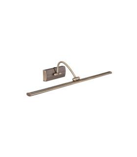 LED Picture Wall Light Antique Brass_Off